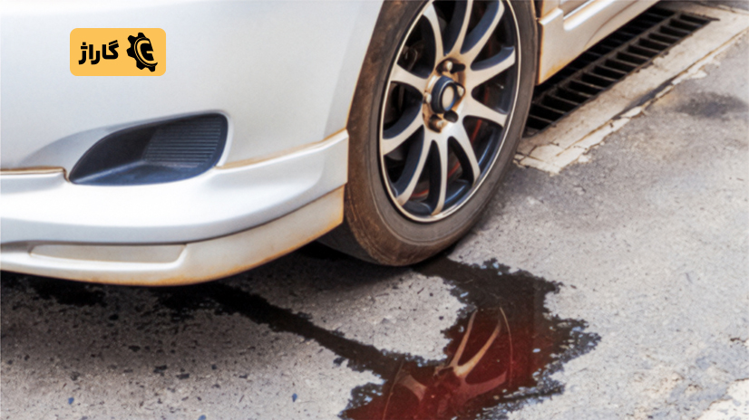 نشت مایعات خودرو