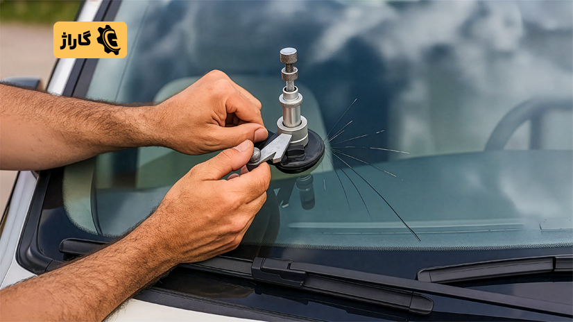 ترمیم شیشه ماشین