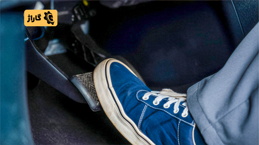 سفت شدن پدال ترمز