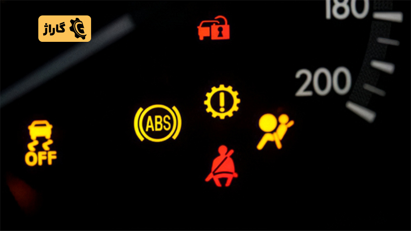 روشن شدن چراغ ABS
